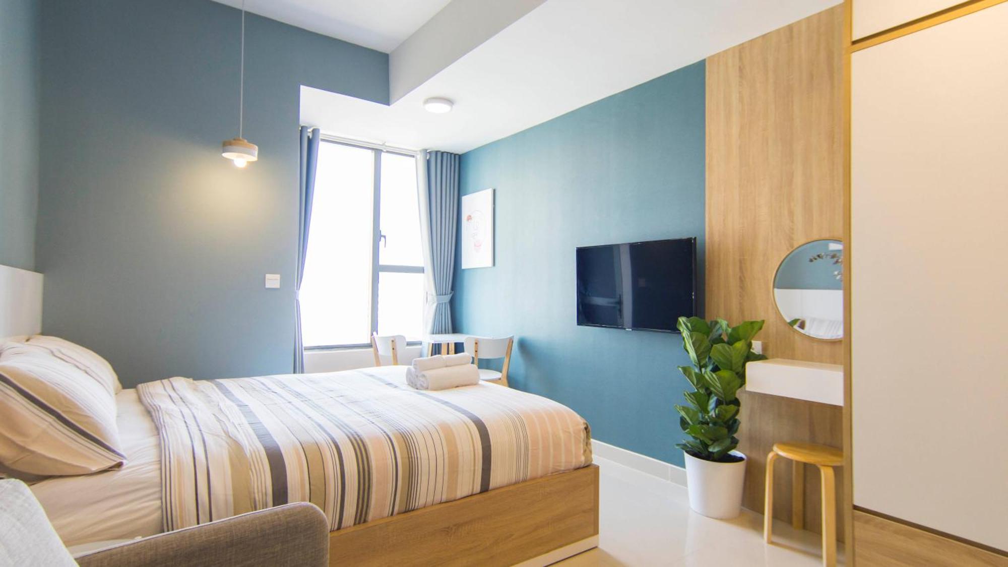 Saigon Sirius Apartman Ho Si Minh-város Szoba fotó